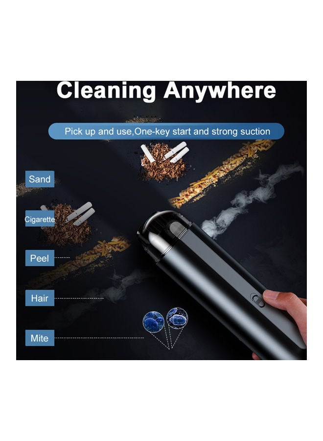 Baseus Baseus A2 Wireless Car Vacuum Cleaner Mini Portable Handheld 5000pa Suction 6000mah Type-c Charging Cordless Robot Cleaner Double Filtration System Washing For Home Car Office Window  - Image 2