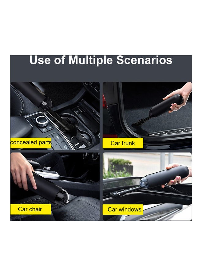 Baseus Baseus A2 Wireless Car Vacuum Cleaner Mini Portable Handheld 5000pa Suction 6000mah Type-c Charging Cordless Robot Cleaner Double Filtration System Washing For Home Car Office Window  - Image 3