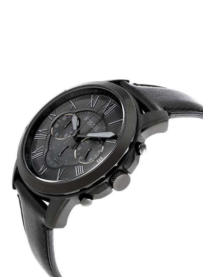 فوسيل ساعة يد كرونوغراف مقاومة للماء طراز FS5132 للرجال - Image 4