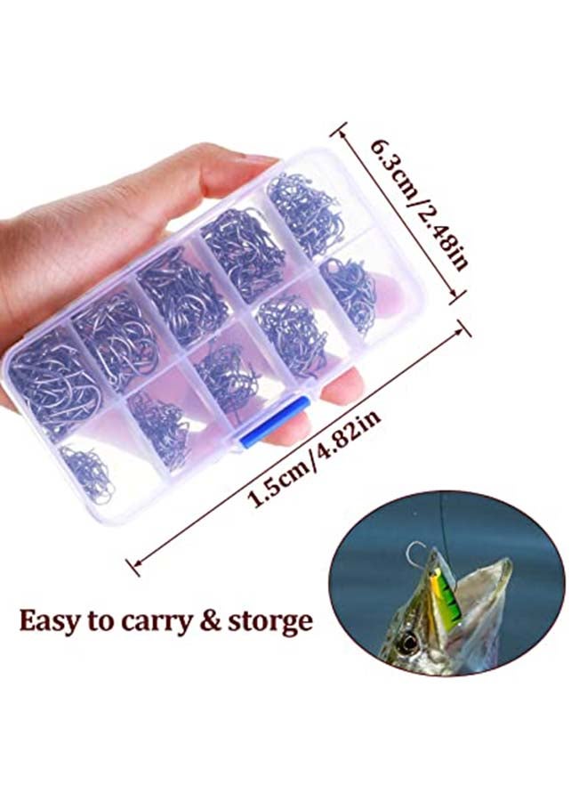 LIXADA 500-Piece Fishing Hook Set - Image 3