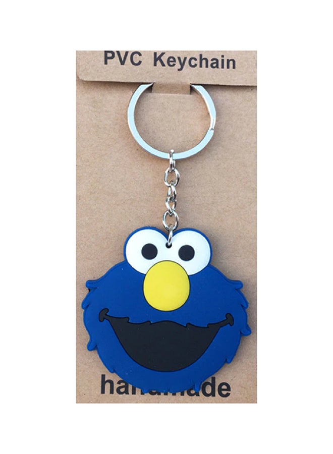 Sesame Street Cookie Monster  Keychain Blue