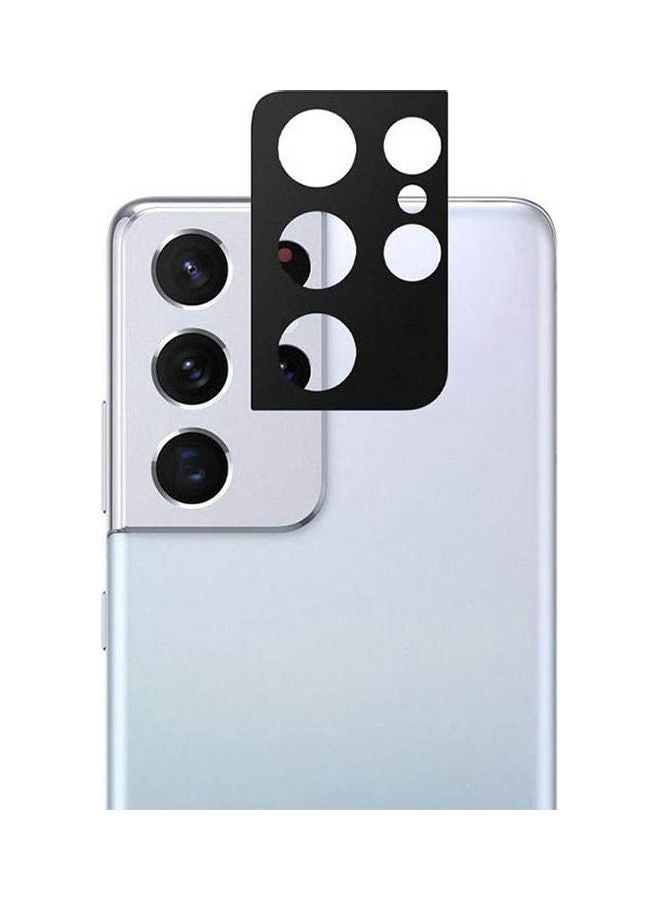 For Samsung Galaxy S21 Ultra Optik Lens Protector Black-Clear