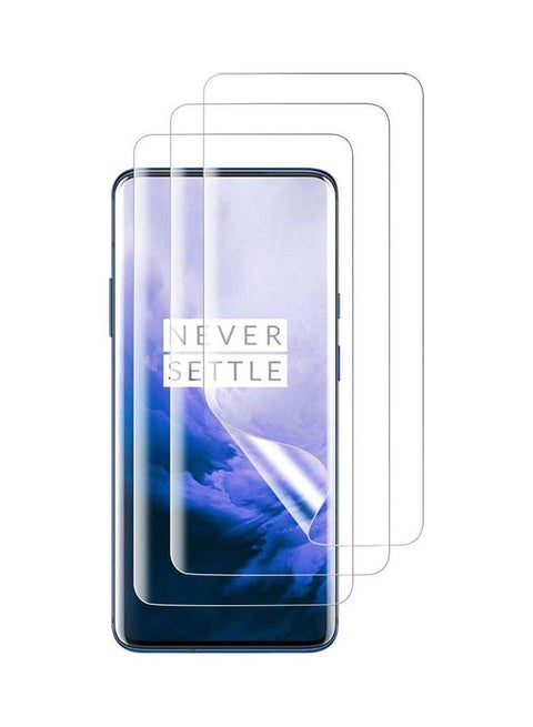 For Oneplus 7 Pro And 7T Pro  Orzero Screen Protector  Edge To Edge  Film  3 Pack Clear