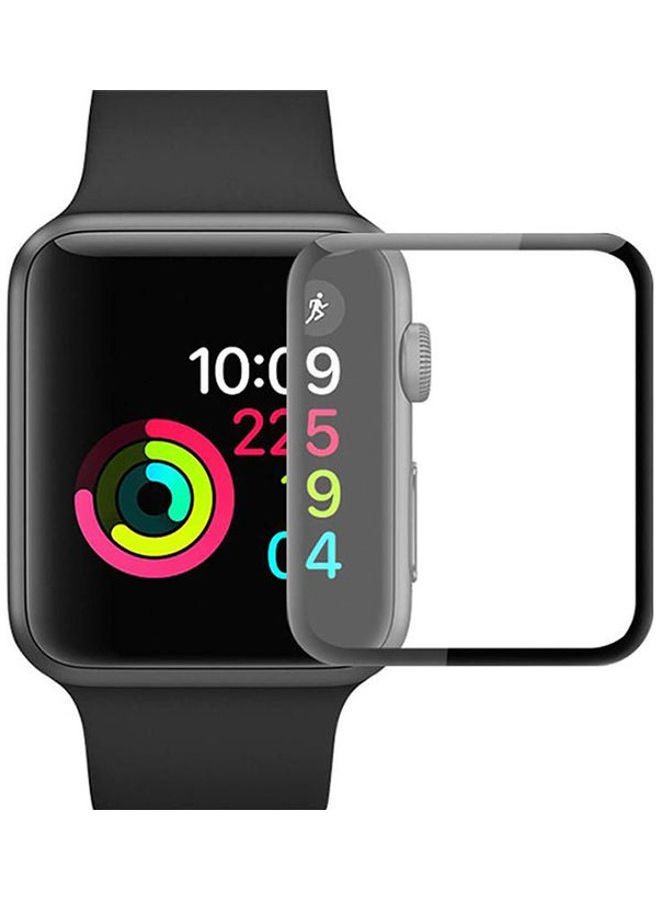 Screen Protector 44Mm Compatible Iwacth Series 4 3D Tempered Film Max Coverage Screen Protector Hd Anti-Bubble For Apple Watch 44Mm Series 4 Clear