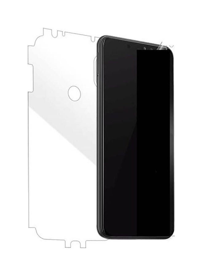 9H 2 In 1 Back Full Side Matte Anti Fingerprint With Nano Glass Camera Screen Protector For Samsung Galaxy S20 Ultra Clear