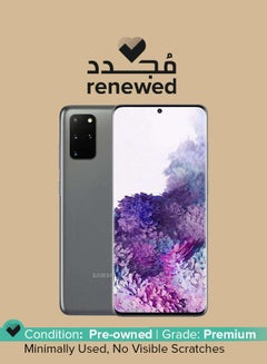 Samsung Renewed - Galaxy S20 Plus Dual SIM Cosmic Gray 8GB RAM 128GB 4G LTE  - Image 1