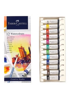FABER-CASTELL 12-Piece Watercolours Tube Multicolour  - Image 1