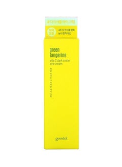 Goodal Green Tangerine Vita C Dark Circle Eye Cream Yellow 30ml  - Image 2