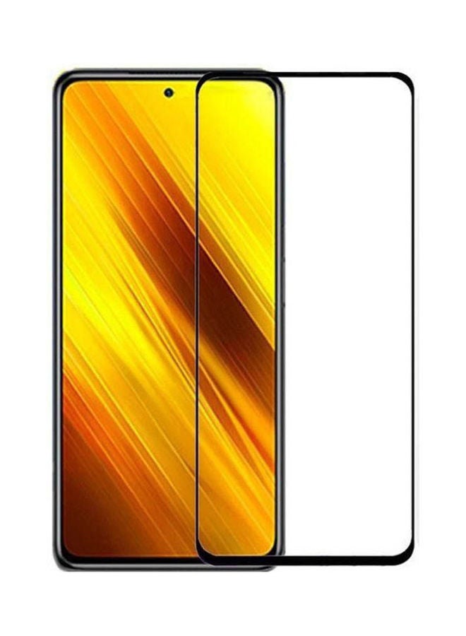 Xiaomi Poco X3 5D Full Screen Protector With  Frame Black-Clear