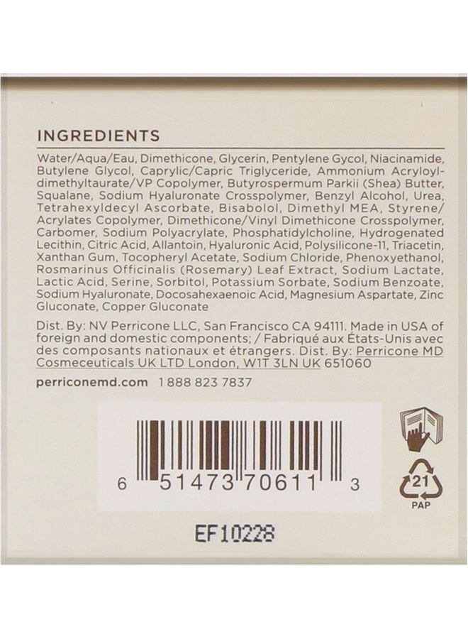 Perricone MD High Potency Classic Hyaluronic Intensive Moisturizer Multicolour 30ml - Image 3