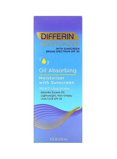 differin Oil Absorbing Moisturizer With Sunscreen Multicolour 118ml  - Image 2