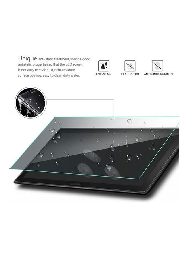 Ivso Screen Protector For Lenovo Tab E10 Tempered-Glass Flim Screen Protector For Lenovo Tab E10 1 Pack Clear