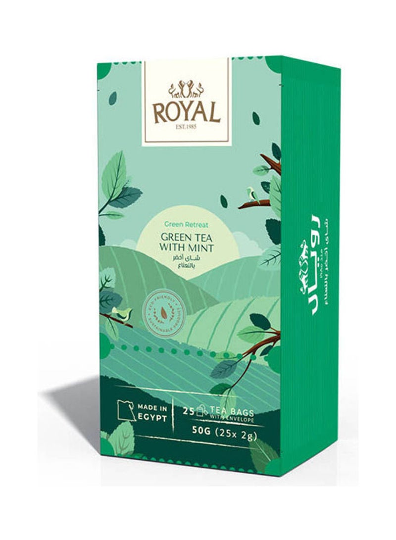 Green Tea With Mint Green Pack of 25
