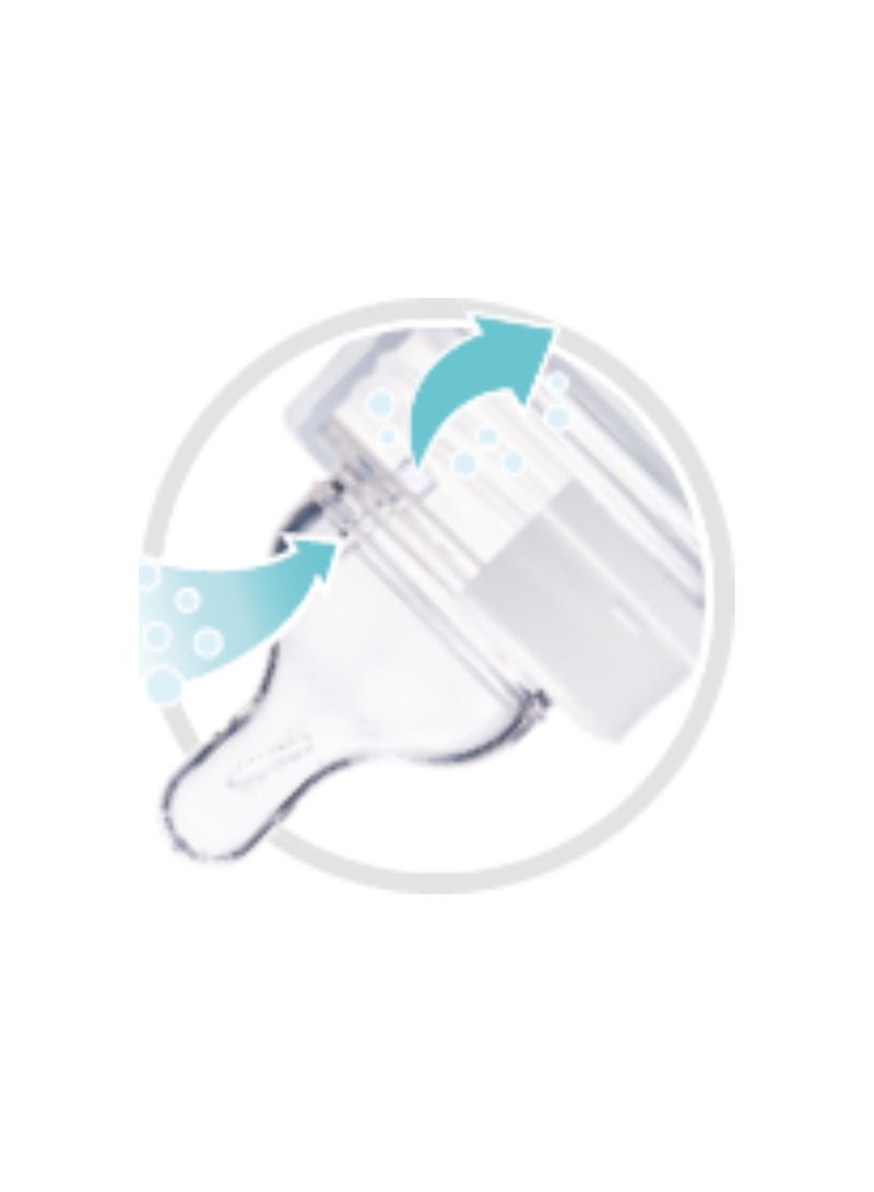 كانبول بيبز زجاجة كانبول بيبيز إيزي ستارت مضادة للمغص ذات عنق واسع 240 مل PP بونجور باريس - Image 3