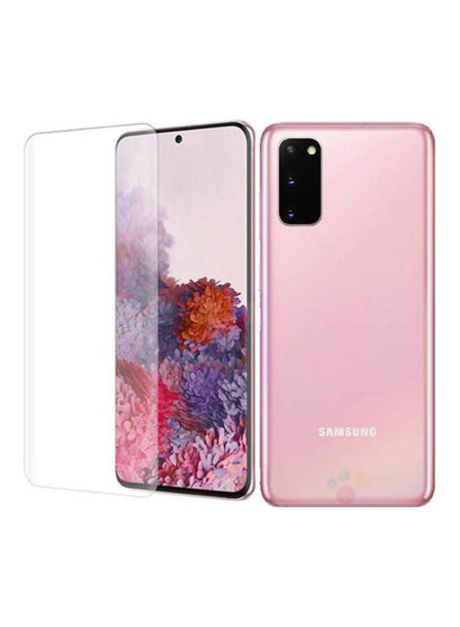 9H - Gelatin Front Screen For For Samsung Galaxy S20 Plus Full Clear - Image 1