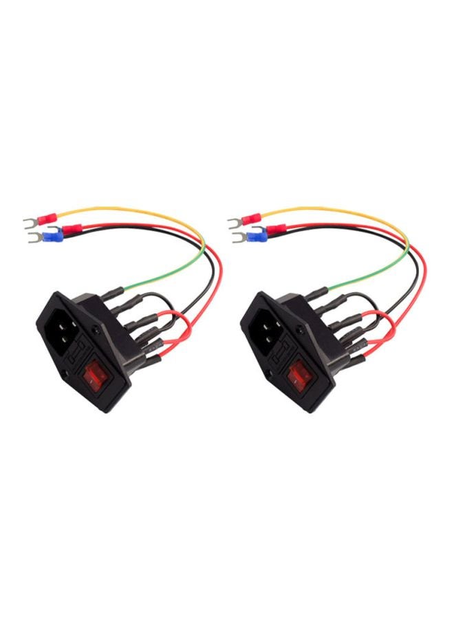 Aibecy 2-Piece 3D Printer Power Supply Switch Black/Red/Green  - Image 1