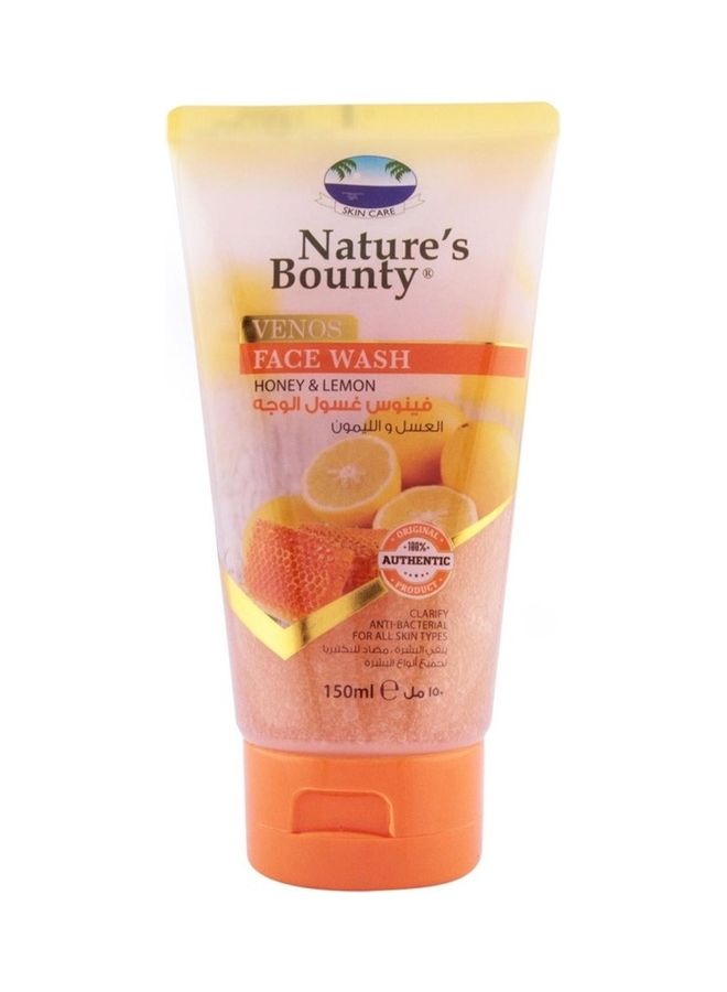 Honey & Lemon Face Wash Orange 150ml - v1623675006/N48159287A_1