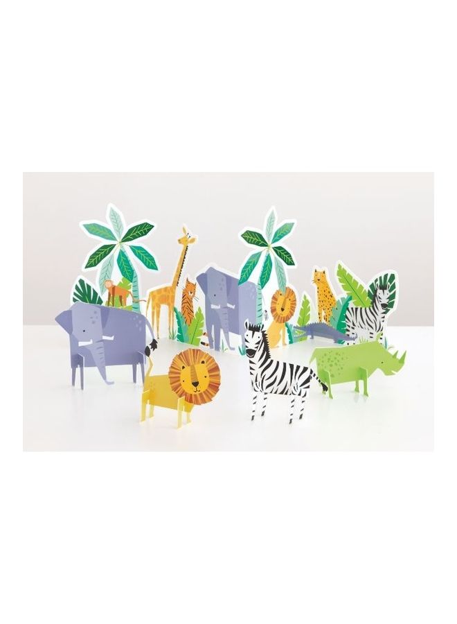 Unique Animal Safari Party Decorating Kit