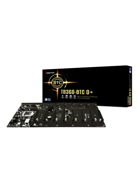 GPU Support Mining Motherboard Black/Silver