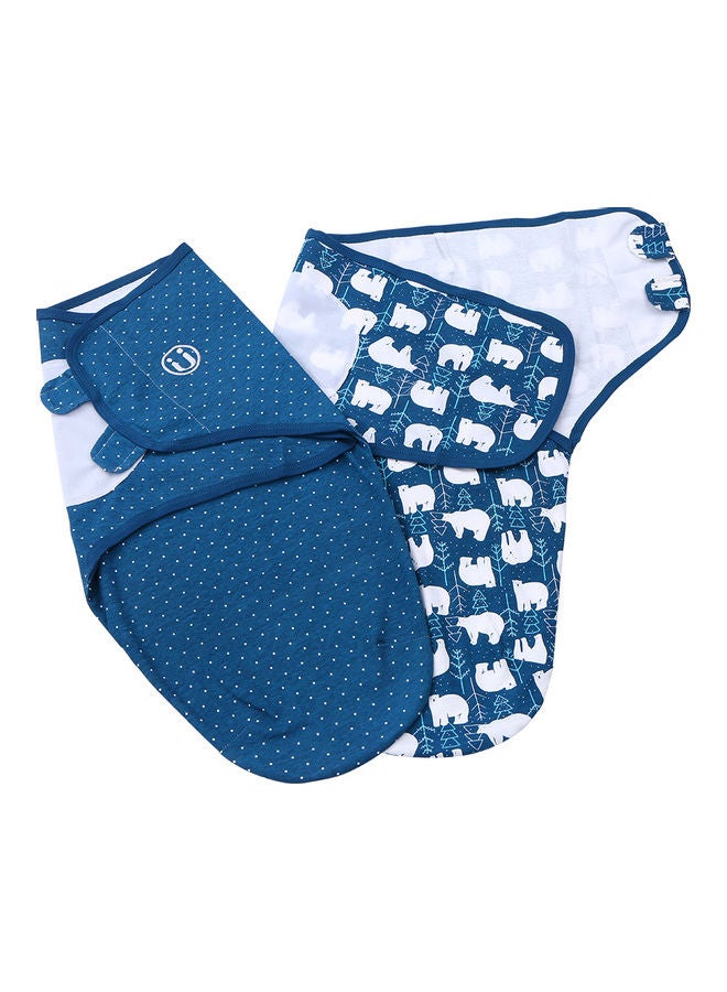 انسولار مجموعة مكونة من 2 بطانية قماط ملتفة للأطفال - Image 2