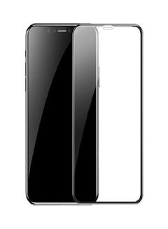 Generic Tempered Glass Hd Screen Protector For Iphone Xs Max  Frame Black-Clear 