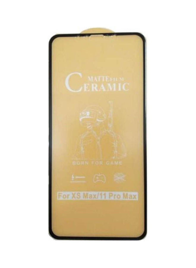 Matte Screen Protector Ceramic Anti-Fingerprint For Iphone 11 Pro Black-Clear
