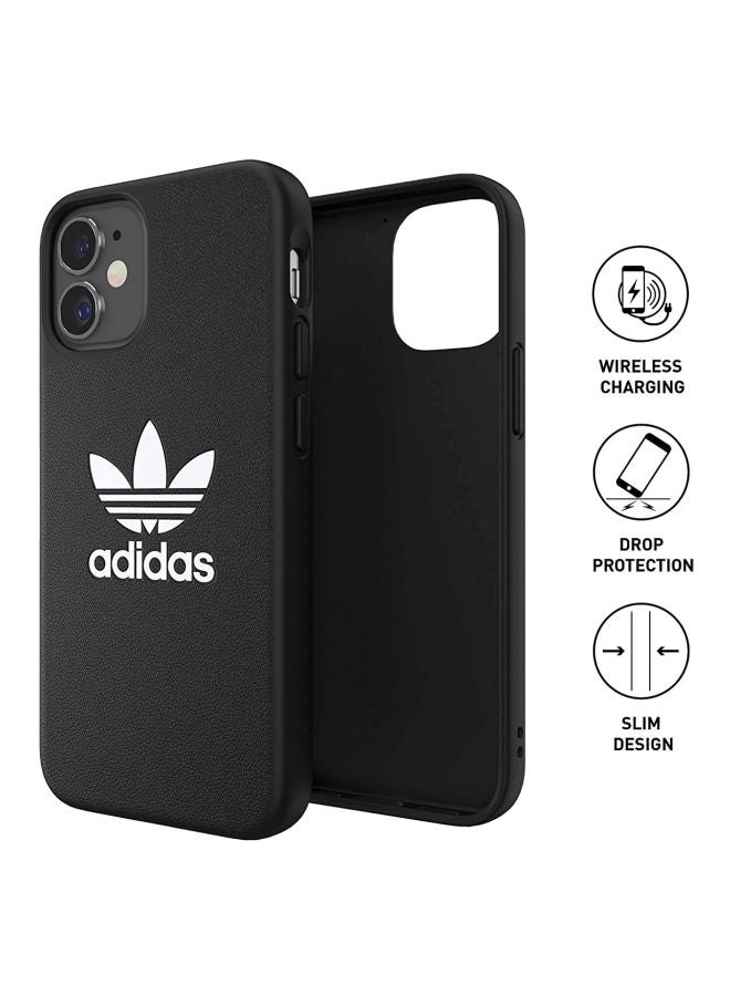 Adidas New iPhone 2020 5.4 inch Trefoil Snap Case Black/White - Image 3