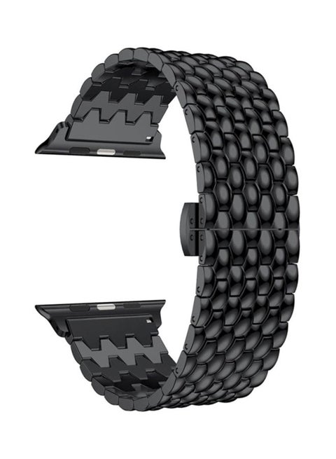 Replacement Band For Apple Watch Series 4 44mm Black
