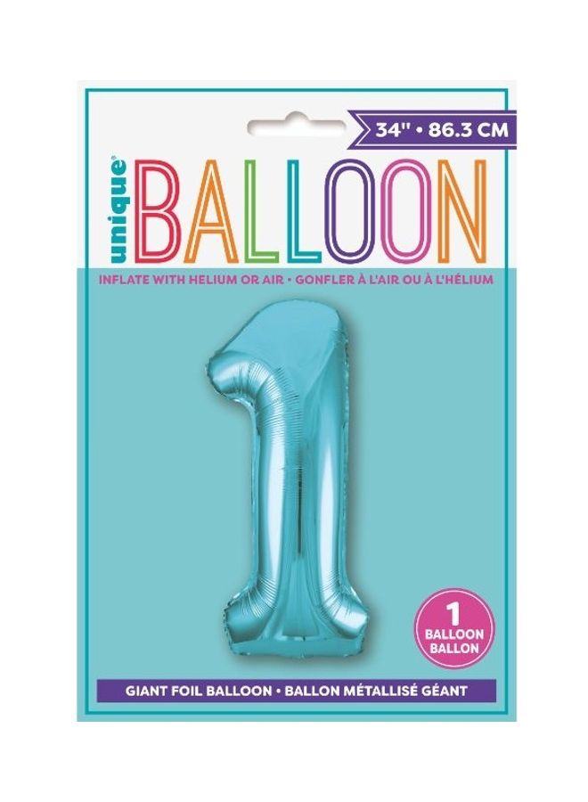 Unique Number 1 Foil Balloon 