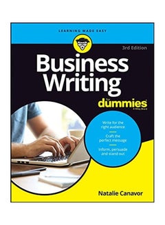 Business Writing For Dummies Paperback English by Natalie Canavor - 44287 - v1623679689/N48197680A_1