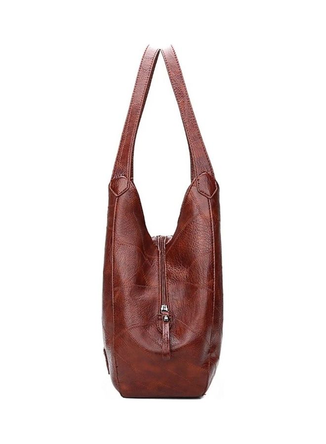 Hollow Double Frilled Hobo Black  - Image 2