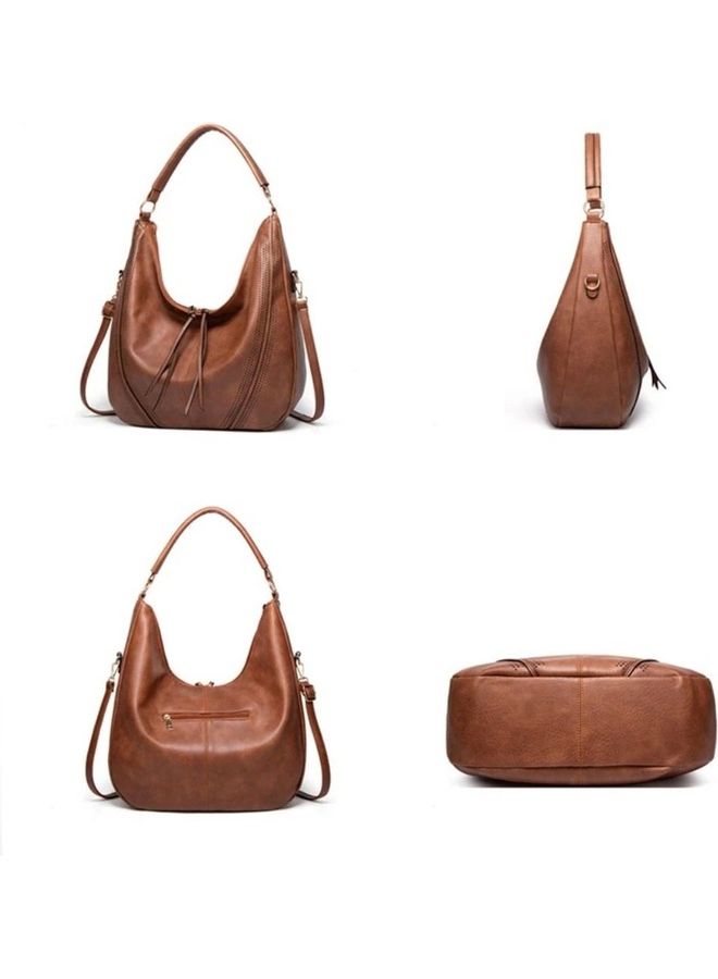 Generic - Hollow Double Frilled Hobo Brown - Image 1