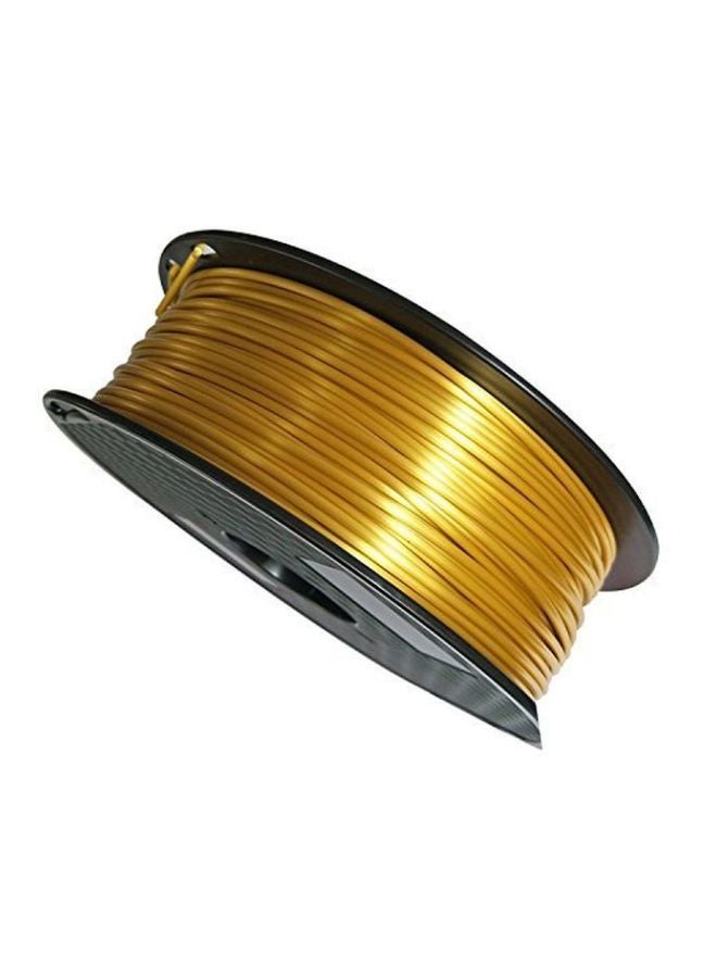 أيبيسي خيوط طباعة من حمض البولي لاكتيك للطابعة ثلاثية الأبعاد ذهبي - Image 4