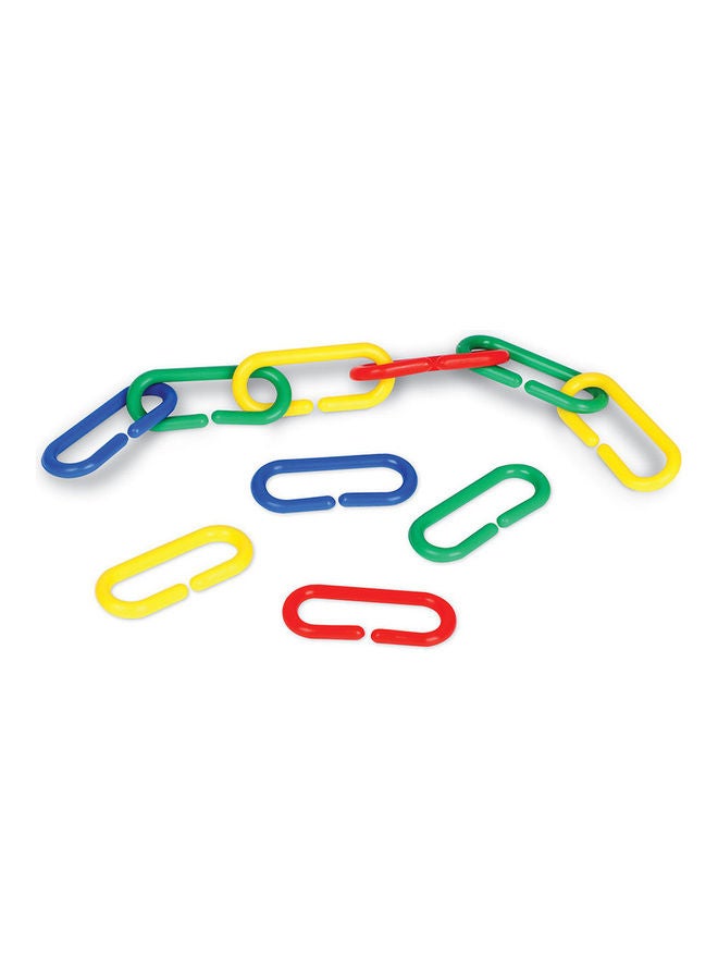 Learning Resources Link ‘N’ Learn Links (500-Piece Set, 6 Colors, Plastic, Ages 3+) - Image 5