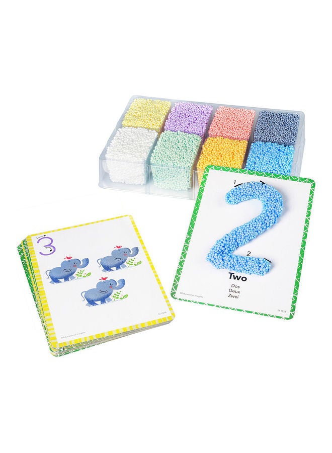 Learning Resources Playfoam Shape And Learn Numbers Set 33.27 x 5.33 x 24.89cm  - Image 1