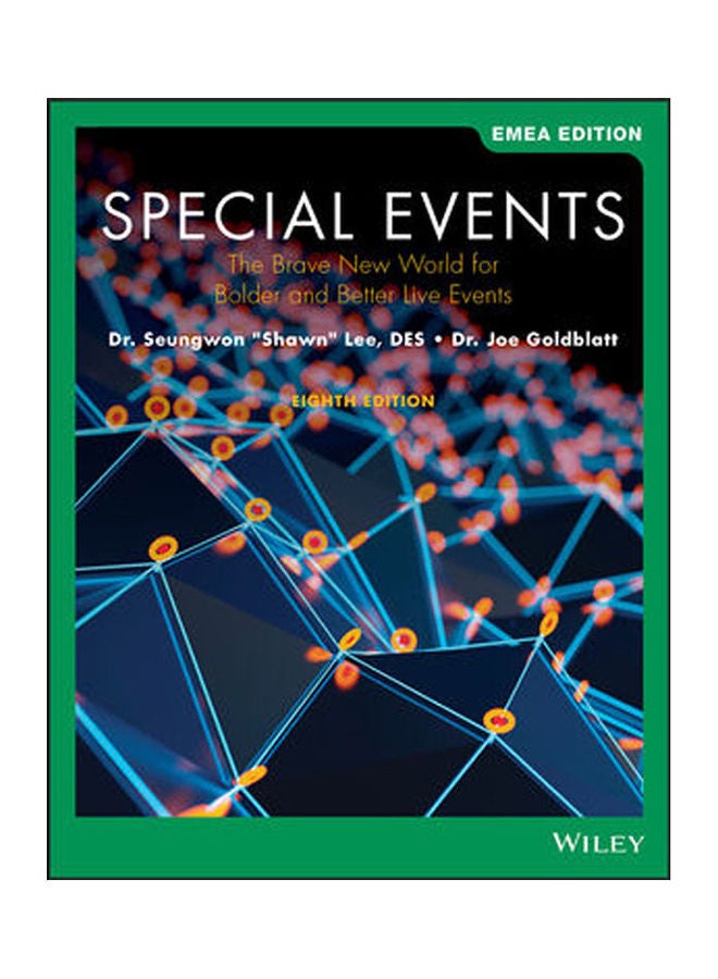 Special Events- The Brave New World For Bolder And Better Live Events 8Th Edition Emea Edition Paperback English by Goldblatt - 38546 