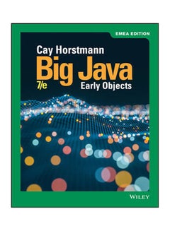 Big Java- Early Objects 7Th Edition Emea Edition Paperback English by Horstmann - 38544 