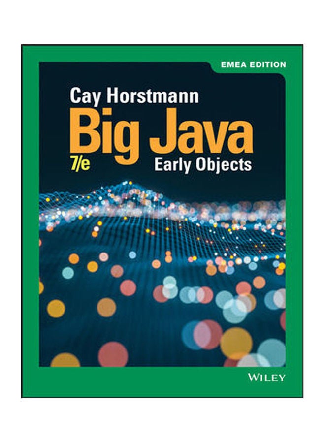null - Big Java- Early Objects 7Th Edition Emea Edition Paperback English by Horstmann - 38544 - Image 1