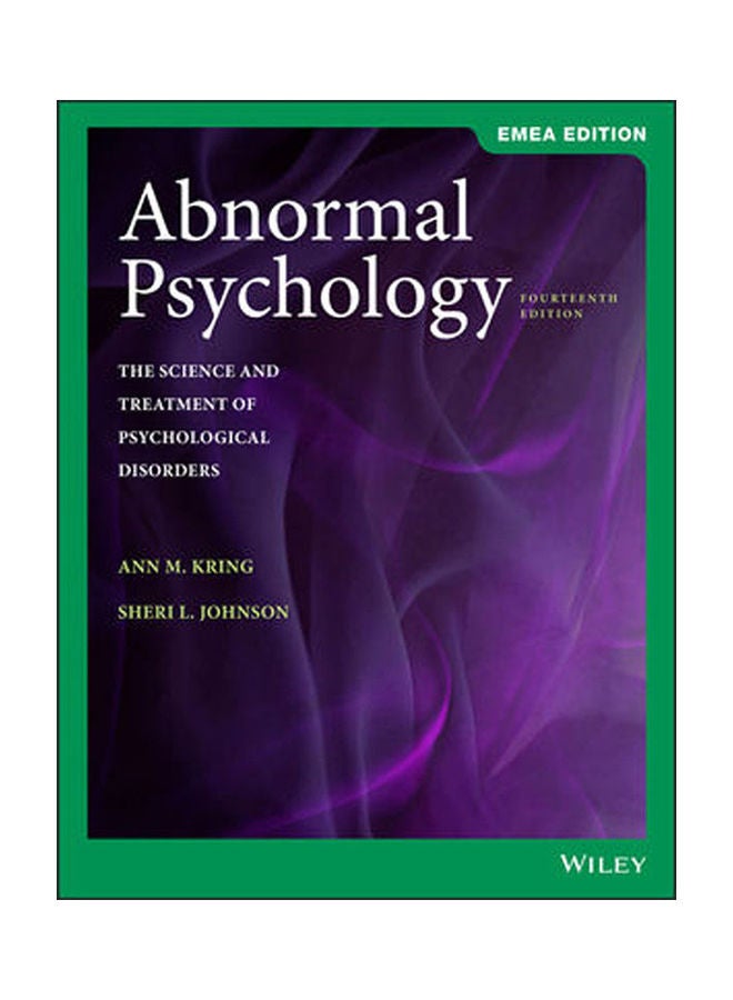 علم النفس غير الطبيعي - علم وعلاج الاضطرابات النفسية الطبعة الرابعة عشر - إصدار إيميا