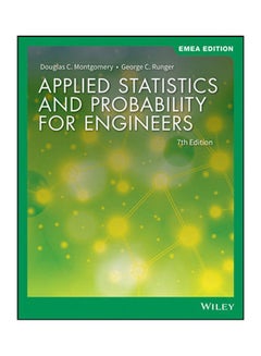 Applied Statistics And Probability For Engineers 7Th Edition Emea Edition Paperback English by Montgomery - 38545 