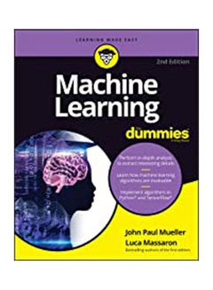 Machine Learning For Dummies, 2nd Edition Paperback English by Mueller - 38546