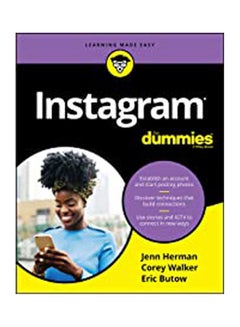 Instagram For Dummies Paperback English by Herman - 2020 