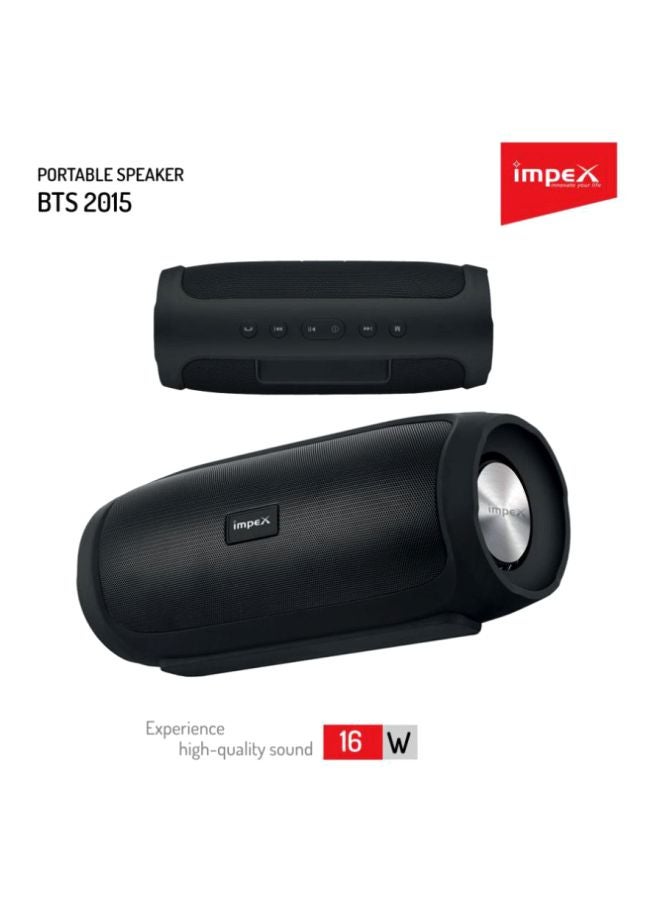 Impex Portable Bluetooth Speaker Black  - Image 5