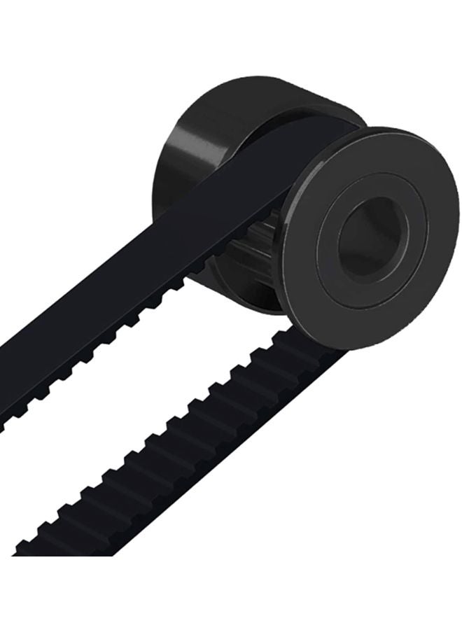 Aibecy GT2 Timing Belt With Teeth Pulley Wheel For 3D Printer Black/Silver  - Image 5