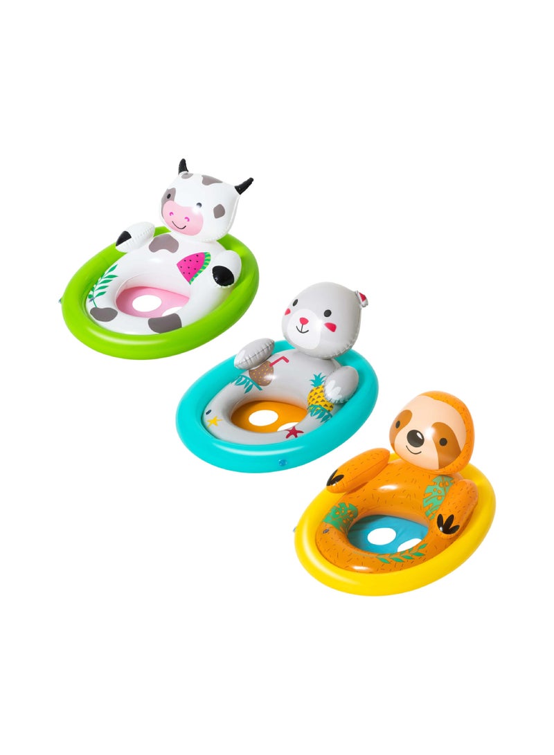 Bestway 1-Piece Lil Animal Pool Float Assorted 81x56cm - Image 1