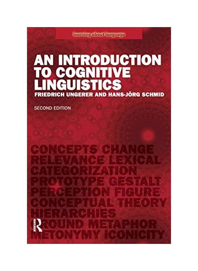 An Introduction To Cognitive Linguistics paperback english