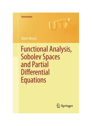 Functional Analysis Sobolev Spaces And Partial Differential Equations paperback english - v1623685334/N48200792A_1