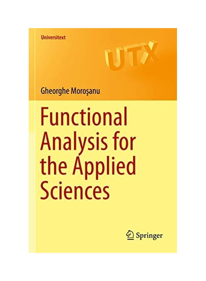 Functional Analysis For The Applied Sciences hardcover english 