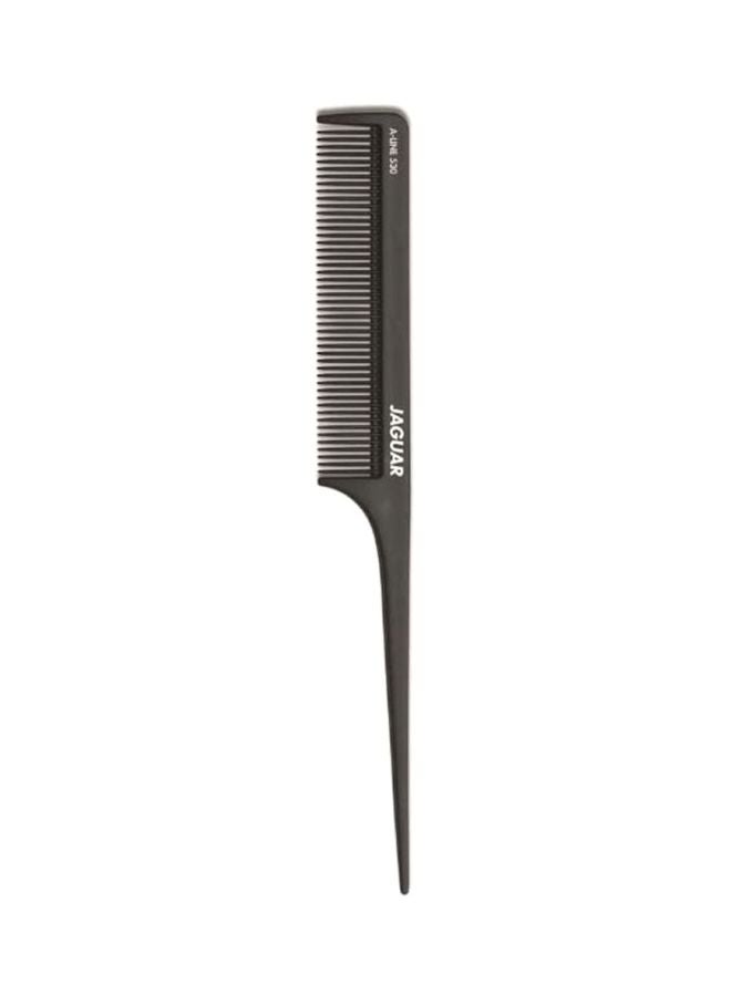 JAGUAR A Line Series Tail Comb Black 8.25inch