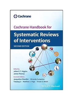 Cochrane Handbook For Systematic Reviews Of Interventions Hardcover English by Julian P. T. Higgins - 43739